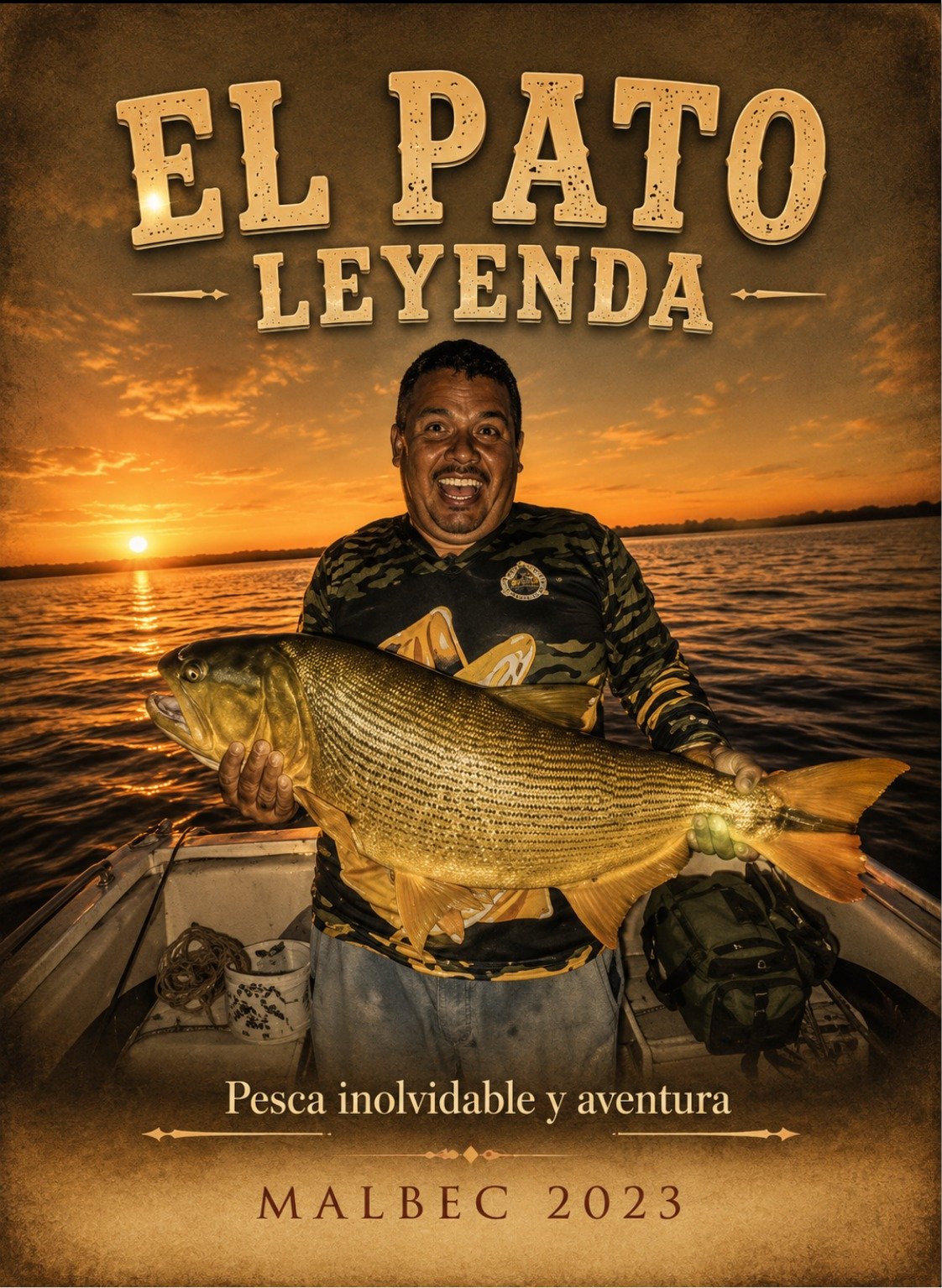 Pato Leyenda con Dorado